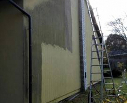 Svojpomocné čistenie fasády