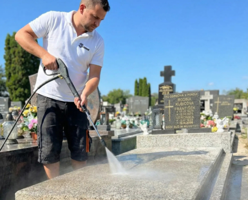 isokor čistneie a impregnácia hrobov