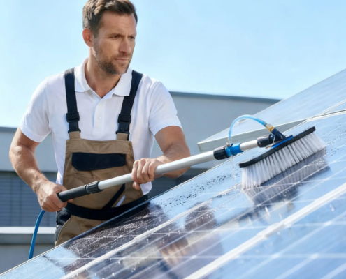 čistenie a impregnacia isokor fotovoltaickych panelov