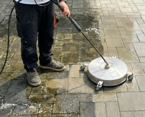 isokor cistenie a impregnacia zamkovej betonovej dlazby