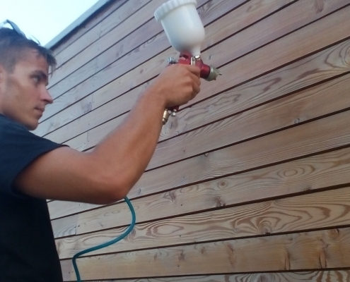 Isokor - Drevená fasáda Bielsko Biala