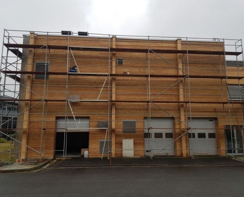 Isokor - Revitalizácia drevenej fasády s nanoochranou v Jihlave