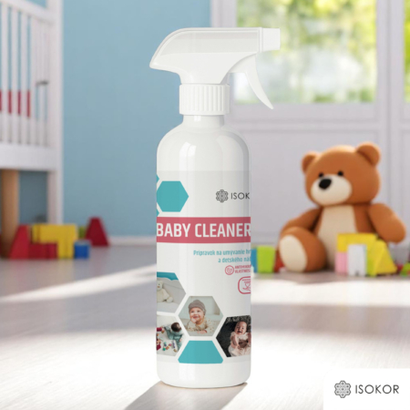 Isokor Baby Cleaner - Prírodný čistiaci prostriedok na hračky a hygienu detského prostredia