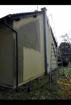 čistenie fasády svojpomocne