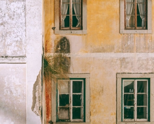 čistenie fasády svojpomocne