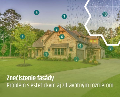 Profedionálne čistenie fasády