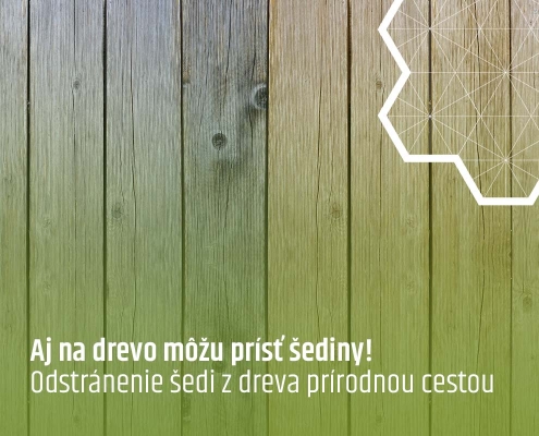 Odstránenie šedi z dreva