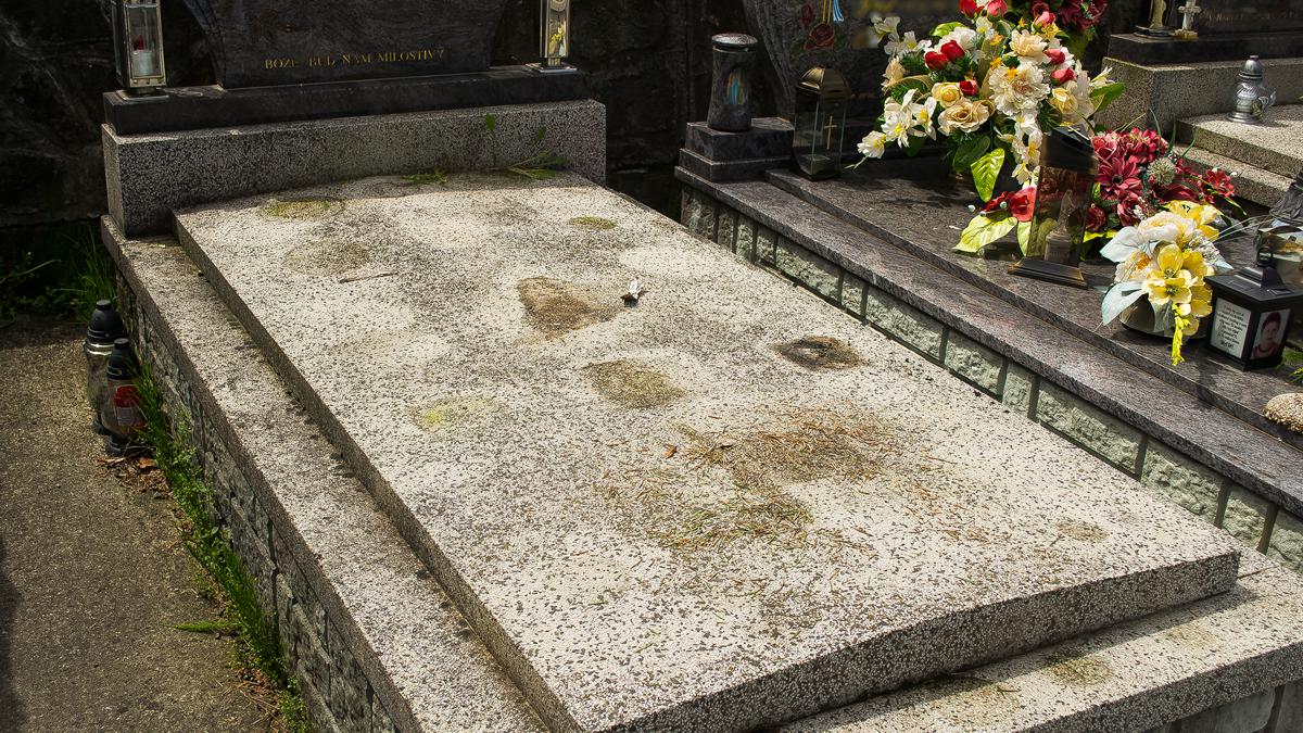 Isokor GRAVE CLEANER Before