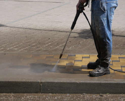 čistenie a impregnácia zámkovej dlažby