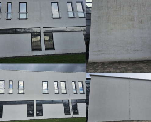 Chémia na čistenie fasády