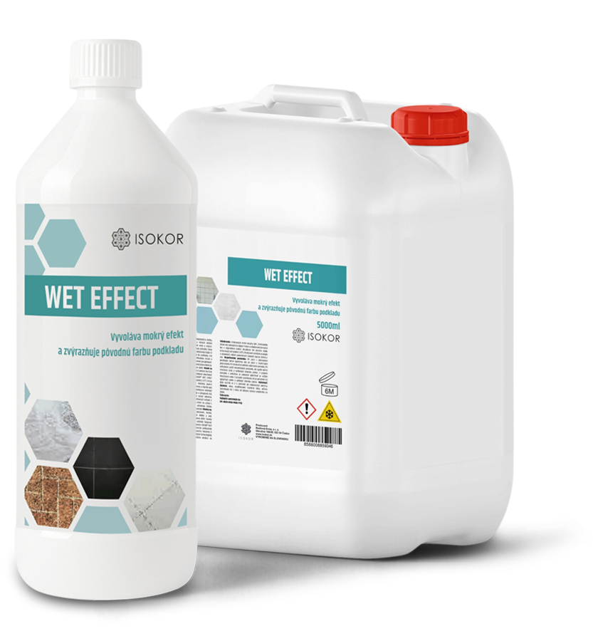 Isokor - wet effect čistenie povrchov