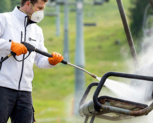 čistenie lanovych drah sluzba lanovka