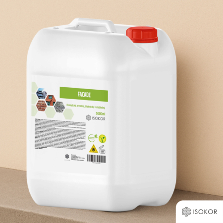 Isokor Facade - Na čistenie fasády, múrikov a dlažby