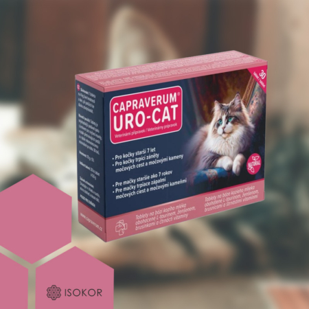 Zápal močových ciest mačky, Capraverum URO-CAT 30tbl.